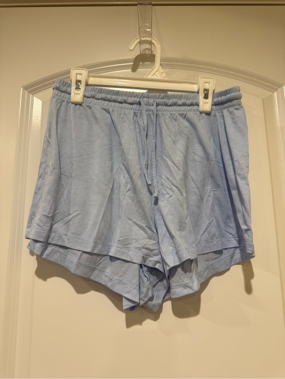 Auden Light Blue Ribbed Tank Pajama Set - Picture 4 of 6